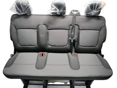 Заднее сиденье задняя задняя 3 ряд renault trafic iii lift фото №1