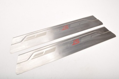 Ford fiesta mk8 накладки пороговые st line фото №1