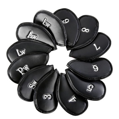 12x Golf Iron Headcover Golf Club Head Covers