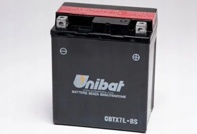 BATERÍA 6AH 85A UNIBAT AGM  