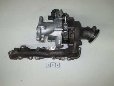 Audi a4 a5 2.0 турбина турбонагнетатель 05l253019k фото №1