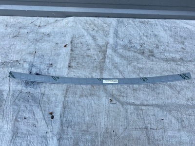 Mitsubishi asx 13-18 стальной молдинг бампера задняя фото №1