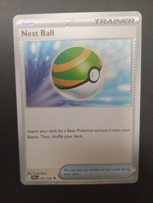 Nest Ball Scarlet Violet 2023 rok 181/198 POKEMON TCG