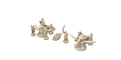 Bone Thrower, Tomb Kings Army, Warmaster 10 mm