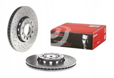 DISCOS DE FRENADO VENTILADO 2 PIEZAS AUDI A4 2.4 2.5 2.6 2.8 3.0  