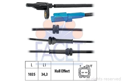 21.0220/FAC SENSOR ABS  