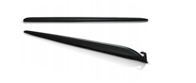 Пороги накладки пороговые vw golf 6 vii gti style фото №1