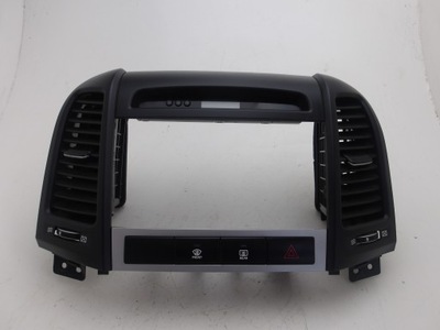 Hyundai santa fe ii 06-12 рамка дисплей решётки обдув kpl оригинальный номер фото №1