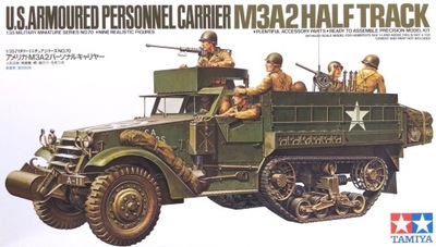 Tamiya 35070 1:35 M3A2 Half-Track U.S. Armored Personnel Carrier