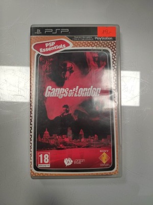 Gra Playstation Portable PSP Gangs of London