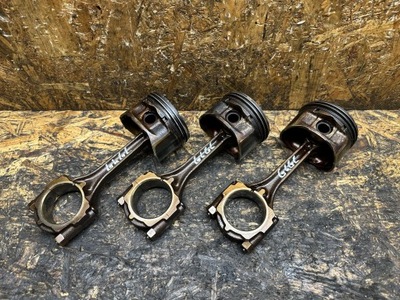 Шатун + поршень kia hyundai 2.0 g4gc фото №1