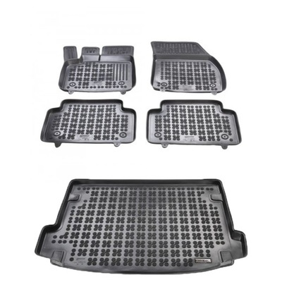 RUBBER SET MATS I MAT LAND ROVER RANGE ROVER EVOQUE II FROM 2018  