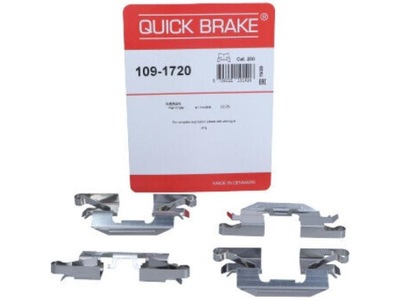 JUEGO DE MONTAJE ZAPATAS PARTE TRASERA QUICK BRAKE 109-1720  