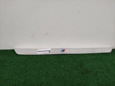 Накладка молдинг поріг m-pakiet bmw f22 f48 f32 48cm pak20/032p фото №1