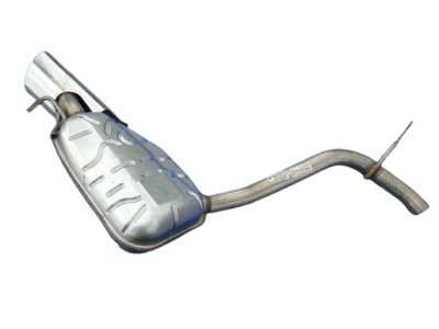 Mercedes cls 219 конечный левая труба гаситель выхлоп фото №1