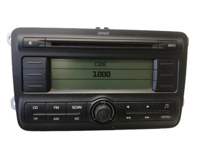 RADIO CD SKODA FABIA II 5J0035161A