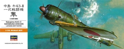 Nakajima Ki-43-II Hayabusa 1/72 HASEGAWA 00131