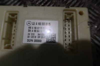 Модуль комфорта w166 ml a1669000805 фото №1