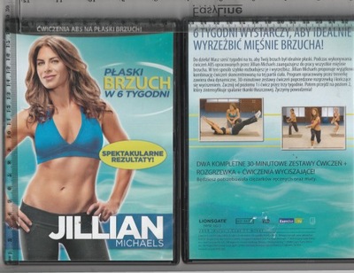 Jillian Michaels płaski brzuch w 6 tyg VCD
