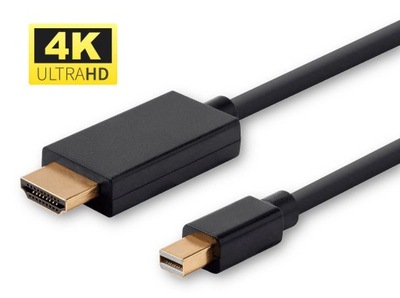 MicroConnect Kabel 4K mini DisplayPort na HDMI 2m