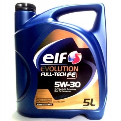 Elf 5W30 Full-Tech Fe 5L ORYGINAŁ