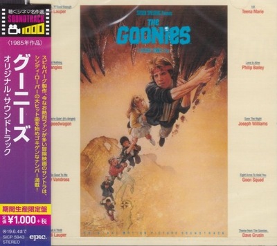 {{{ THE GOONIES - ORIGINAL SOUNDTRACK (1 CD) Japan