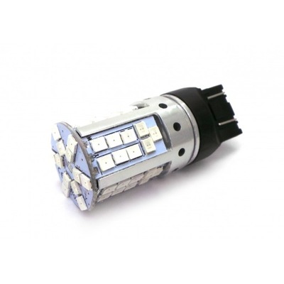 LUZ DIODO LUMINOSO LED 7443 12-24V CAN POMARANCZOWA-CZERWONA  