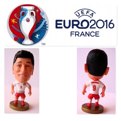 UEFA EURO 2016 figurka wys.6.5cm LEWANDOWSKI Lotos POLSKA