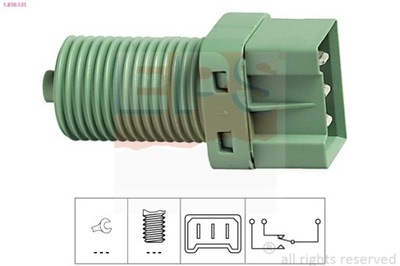 CONMUTADOR DE LUZ LUZ DE FRENADO RENAULT 1-810-131  