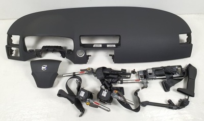 Панель приладів консоль ремені подушки безпеки volvo v50 s40 ii kpl фото №1