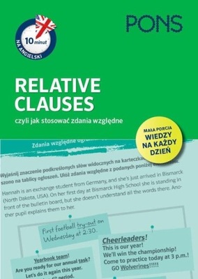 10 MINUT NA ANGIELSKI. RELATIVE CLAUSES PONS