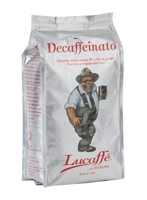 Kawa ziarnista bezkofeinowa Lucaffe Decaffeinato