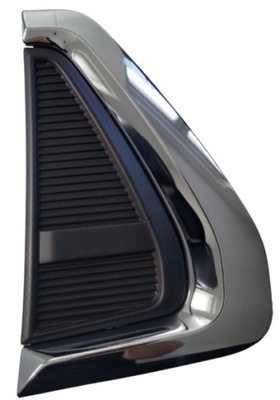 Asx решітка радіатора заглушка декор хром крила ліва фото №1