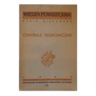 Centrale telefoniczne - M.Miłkowska