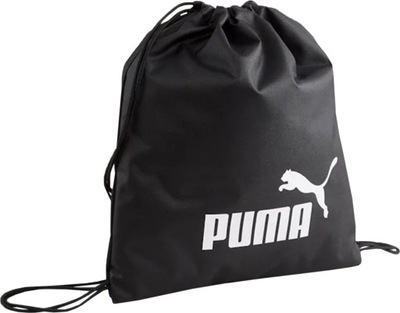 WOREK NA BUTY PUMA PHASE GYM SACK CZARNY 79944 01