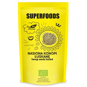 NASIONA KONOPI ŁUSKANE BIO 200 g BIO PLANET