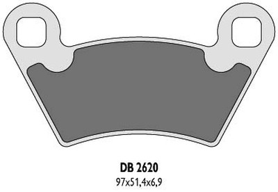 DELTA BRAKING ZAPATAS DE FRENADO KH354 POLARIS  