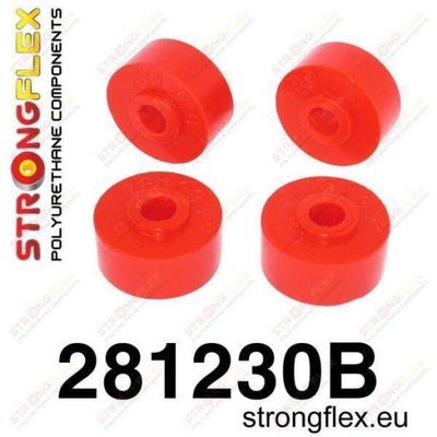 281230b - втулка з'єднувач стабілізатора перехідник strongflex фото №1