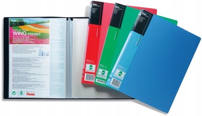 Album ofertowy Pentel DCF446 Wing 60 A4 Zielony