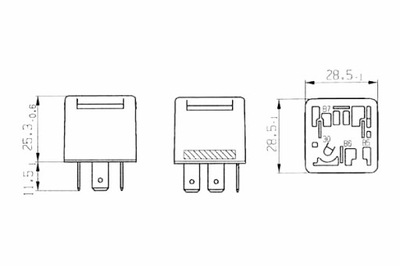 BOSCH РЕЛЕ УНИВЕРСАЛЬНИЙ 12V 30A КОЛИЧЕСТВО POLACZEN 4 MERCEDES A фото