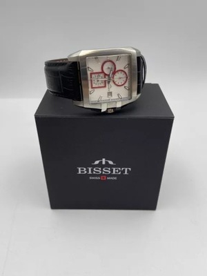 ZEGAREK MĘSKI BISSET KALIOSTO STALOWY BSCC76