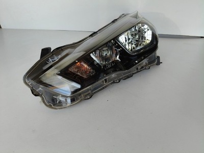 Лампа левая фара nissan micra k14 17- led фото №1