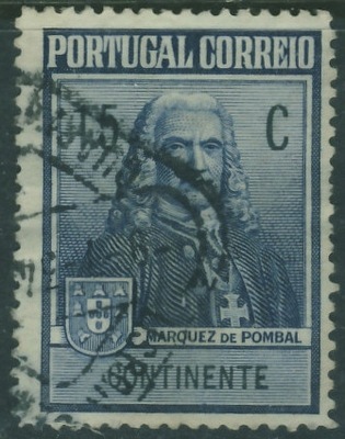 Portugalia 15 cts. - de Pombal , Continente