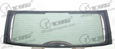 Скло задня skoda fabia ii хетчбек 2006-2014 підігрів фото №1