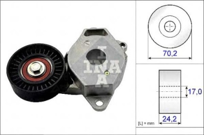 Ina натягувач ремінь багаторучейковий daihatsu charade фото №1