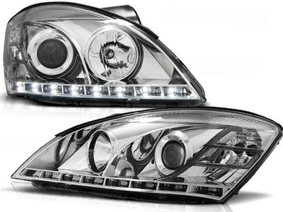 ФОНАРИ РЕФЛЕКТОРЫ KIA CEED 06-09 DAYLIGHT CHROME