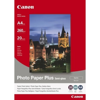 Papier CANON Po Paper Plus Semi-gloss 260g A4 SG-201 1686B021