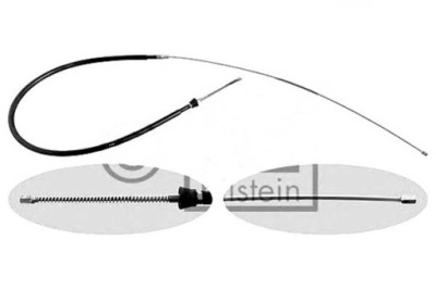 Трос гальма ручного skoda задня roomster 06-15 le фото №1