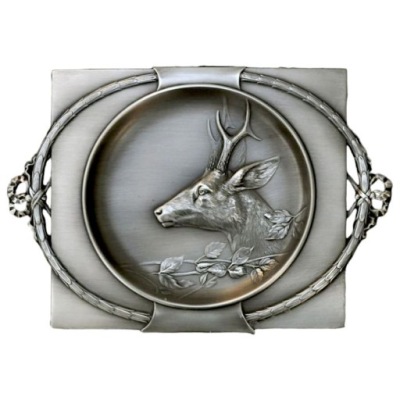 TACA SREBRZONA PATERKA KOZIOŁ