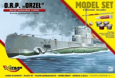 Okręt Podwodny ORP "ORZEŁ" Mirage Hobby